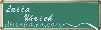 Laila Uhrich Visitenkarte